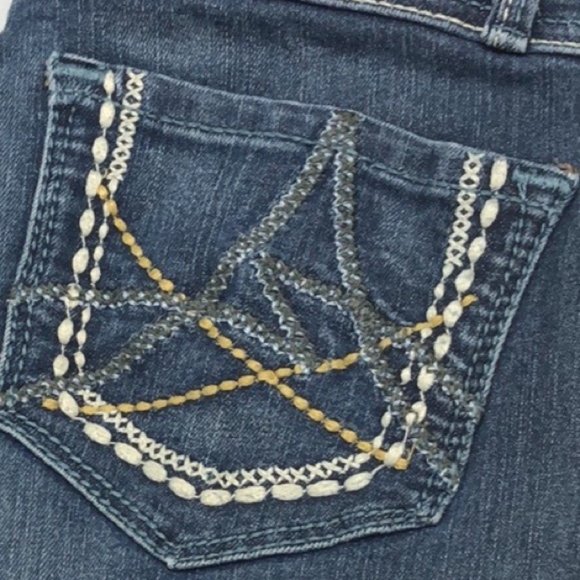 LIKE NEW a.n.a. A NEW APPROACH STRAIGHT JEANS 10/30x32 DESIGNER DENIM 😎 - Picture 5 of 12